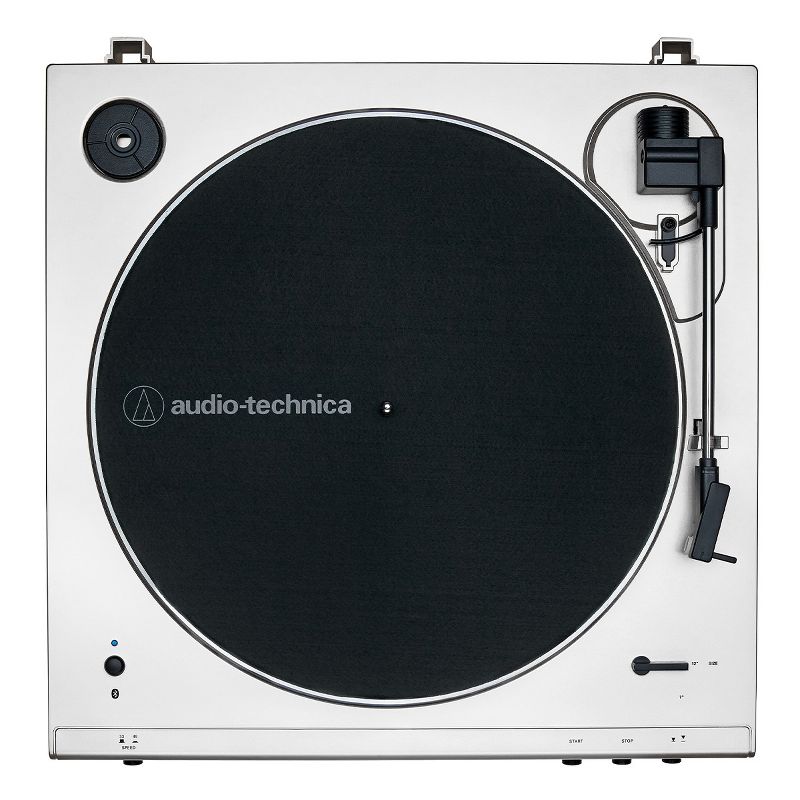 Audio-Technica AT-LP60XBT-WW Fully Automatic Belt-Drive Stereo Turntable with Bluetooth (White), 2 of 7