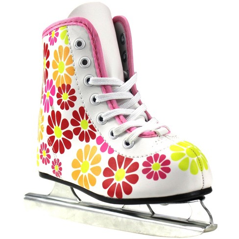 Lake Placid Whitney Women's Traditional Figure Ice Skate - White - 4