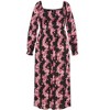 Women's Plus Size Aurelia Print Dress - black | CITY CHIC - image 3 of 4