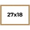 PosterPalooza | Refined Gold Picture Frame - UV Acrylic, Backing Board, Hanging Hardware Included - 2 of 4