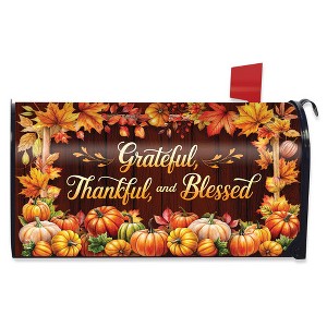 Briarwood Lane Fall Mailbox Cover  - Standard Size - Thankful Blessings For Fall Mailbox Cover - 1 of 3