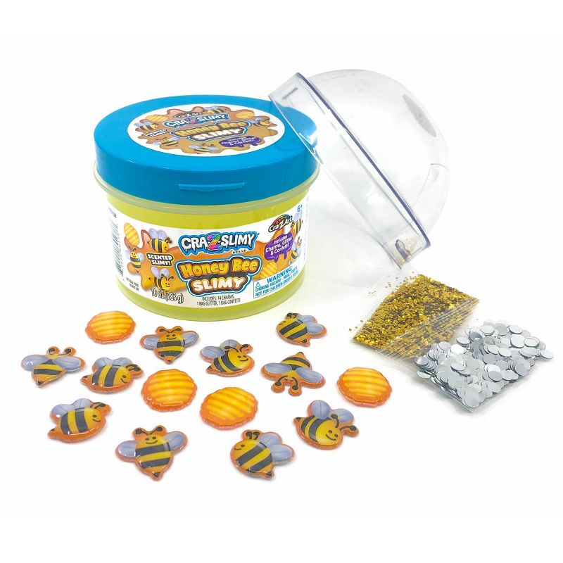Cra-Z-Slimy Dome Topper Honey Bee Slimes and Putties, 4 of 11