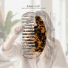 Unique Bargains Half Round Hair Comb 1 Pc - 2 of 4