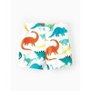 PATPAT Family Matching Multicolor Dinosaur Print Swim Trunks Shorts and Ruffle Two-Piece Swimsuit - 2 of 4