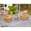 ARTPLAN Patio Chair Cushion,Tufted Adirondack Outdoor Chair Cushion,Wicker High Back Outdoor Seat Cushion,Set of 4,21"X21"X4" (4 Pack) - 2 of 4