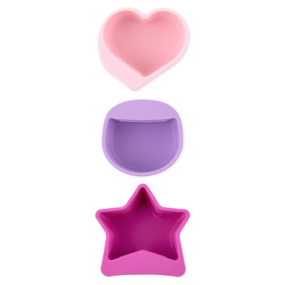 Bumkins Silicone Little Dippers Dining Bowls - 3pk