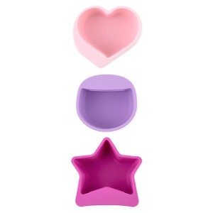  Bumkins Silicone Little Dippers Dining Bowls - 3pk - 1 of 4