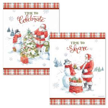 18ct Lang Assorted Christmas Time Boxed Holiday Greeting Cards