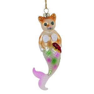 Cody Foster 5.0 Inch Purmaids Christmas Tree Ornament , Fish Mermaid Tail (1PC) - 1 of 3