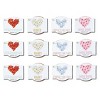 Buzzy Seeds 12pk Love Mini Rose Daisy Strawberry Forget-Me-Not Grow Pots Flower Kits - 2 of 4