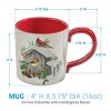 Park Designs Holiday Cardinal Love Mug Set Of 4 - 4 of 4