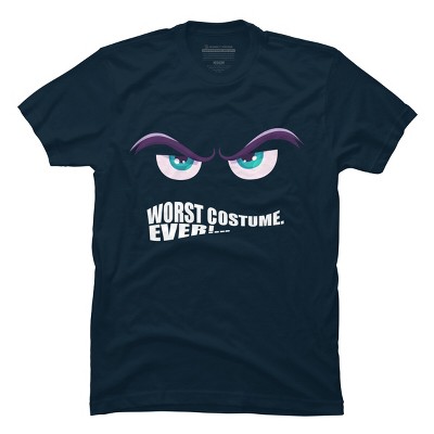 Men's Design By Humans Worst Costume Ever (Halloween) By Editive T-Shirt