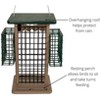 JCs Wildlife Whole Peanut and Suet Feeder - Woodpecker, Chickadee Feeder - 4 of 4