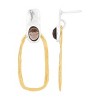 Silpada 'Daylight' Sterling Silver and Brass Smoky Quartz Drop Earrings - 2 of 4