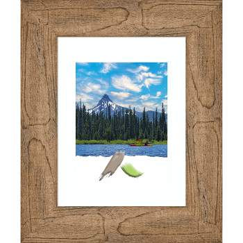 Amanti Art Owl Brown Wood Picture Frame