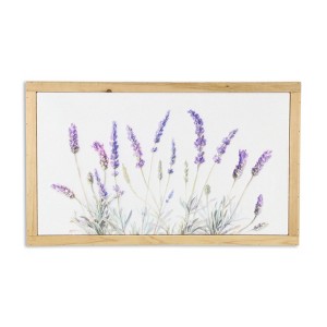 Cheung's Lyulia Horizontal Flowering Lavender Bouquet Wall Panel - 1 of 4