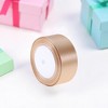Unique Bargains Ribbons for Crafts Wide Satin Grosgrain for Wreaths & Crafts Polyester Cameo 866.14"x1.57" 1 Pc - 2 of 4