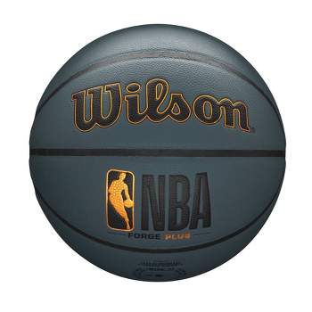 Wilson NBA Forge Plus 29.5" Basketball - Dark Gray