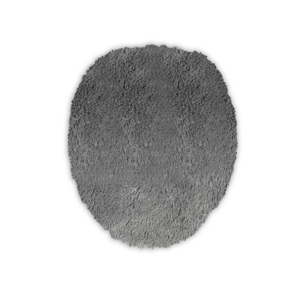 Photos - Toilet Accessory St. Lucia Lid Cover Gray - Popular Bath