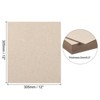 Unique Bargains Thick Sturdy Book Binding Cover Chipboard Sheets 10 Pcs - 2 of 4