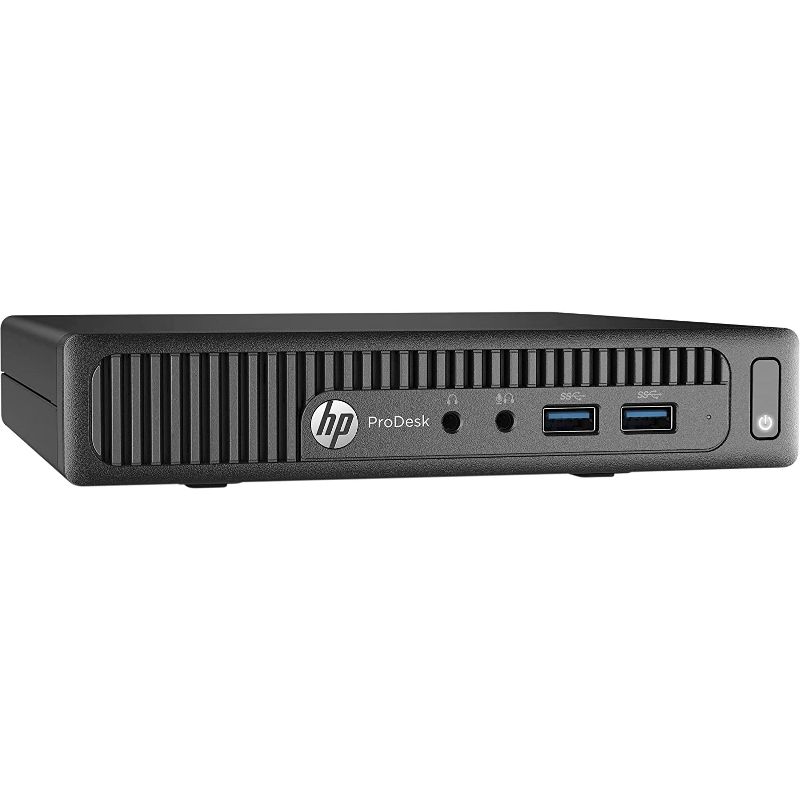 HP 400 G2-MINI Certified Pre-Owned PC, Core i5-6500T 2.5GHz, 8GB Ram, 256GB SSD, Win10P64, Manufacturer Refurbished, 2 of 4