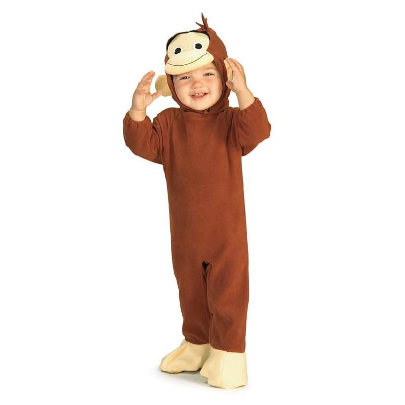 Rubie's Curious George Baby Costume, 1 of 2