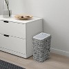 KTMBDW 2.6 Gallons Wicker Waste Basket - Bathroom Garbage Can with a Lid - Bathroom Trash Can Boho Style with Lid for Household, Kitchen - 3 of 4