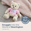 Bearington Ima Big Sister Plush Stuffed Animal Teddy Bear In Pink T-Shirt, 12 Inches - 2 of 4