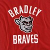 Men's Bradley University Official Braves Logo T-Shirt - 2 of 4