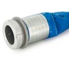 Apache 98138045 2-Inch Diameter 50-Foot Long Reinforced PVC Lay-Flat Discharge Pool Fuel Sump-Pump Hose with Aluminum Short-Shank Connections, Blue - 3 of 4