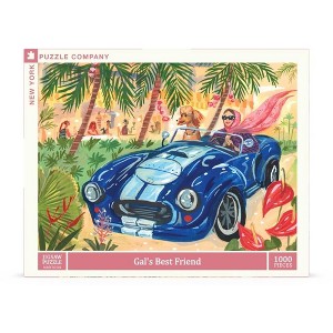 New York Puzzle Company Gal's Best Friend 1000 Piece Puzzle - 1 of 4
