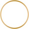 White and Gold Classic Large Plates (10 per pack) - 4 of 4