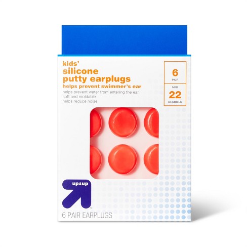 Kids' Silicone Putty Earplugs - 6 Pair - Up & Up™ : Target