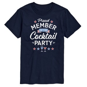 Men's - Instant Message - Cocktail Party Short Sleeve Graphic T-Shirt - 1 of 4