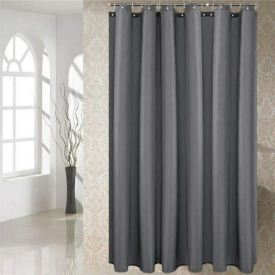 LunaLulinlk Bathroom curtain with 12 PCS free hooks