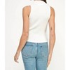 Women's Mock Neck Ribbed Tank Top - ELLISON - 2 of 3