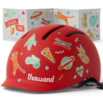 Thousand Cycling Kids' Bike Helmet - Matte Red