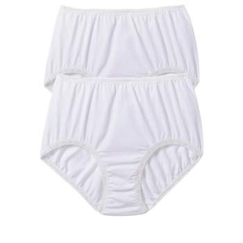 Plus Size Women's Hi-Cut Cotton Brief 5-Pack by Comfort Choice in White  Pack (Size 15) - Yahoo Shopping