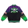 Monster Jam Grave Digger El Toro Loco Megalodon Zip Up Varsity Bomber Jacket Little Kid - 2 of 4