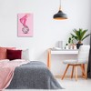 Stupell Industries Pink Cowgirl on Disco Ball Canvas Wall Art - 2 of 4