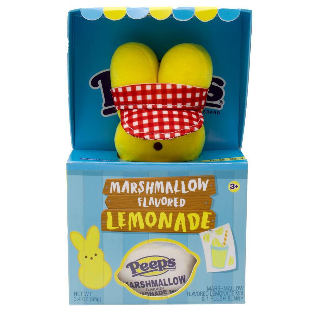 Peeps Easter Lemonade Stand Gingham Visor - 3oz