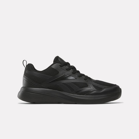 Обувь Reebok Rush Runner 6.0 Running Shoes (Big Kids) Size 4 Black/Black/Black