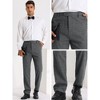 Lars Amadeus Men's Slim Fit Tartan Checked Dress Pants - 4 of 4