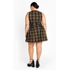 Women's Plus Size Miss Molly Dress - caramel | CITY CHIC - image 3 of 4