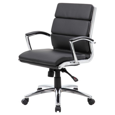 Contemporary Executive Chair Black Boss Office Products