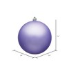 Vickerman Lavendar Ball Ornament - 2 of 4