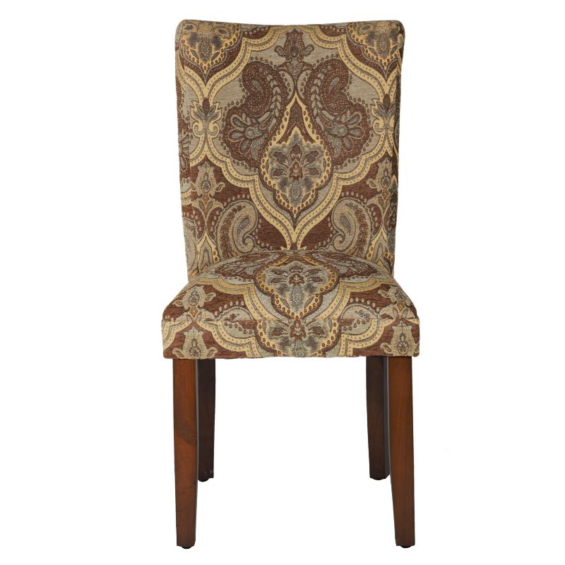 Set of 2 Parsons Pattern Dining Chair Wood - HomePop, 6 of 14
