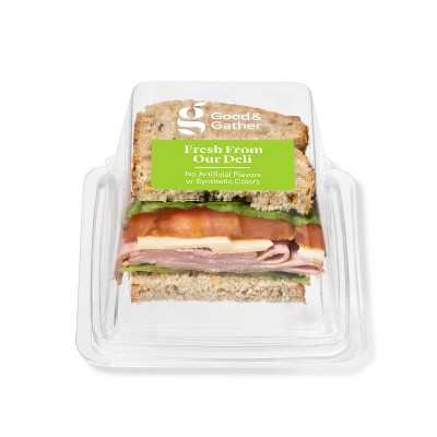 Ham and Swiss Half Sandwich - 3.5oz - Good & Gather™