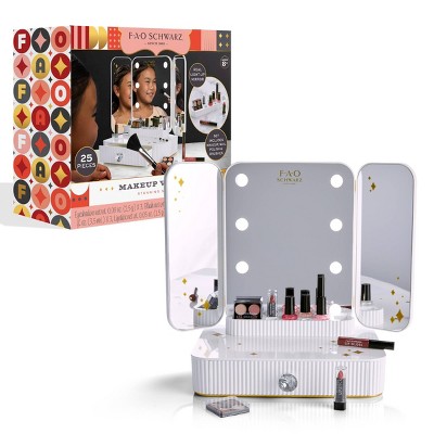 FAO Schwarz Makeup Vanity Mirror Set