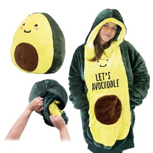 Avocado Snugible Blanket Hoodie & Pillow - 1 of 4